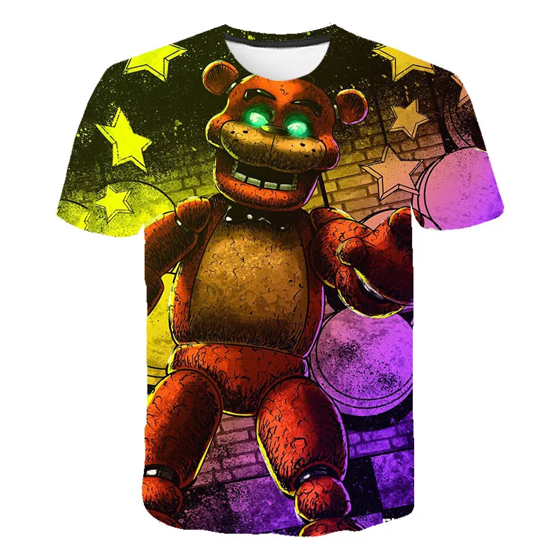 3 DNew Five T-Shirt High Quality freddiesChildren t shirt Boys/Girls Clothes Kid's T Shirt Kpop FNAT Cartoon anime Tees
3 DNew Five T-Shirt High Quality freddiesChildren t shirt Boys/Girls Clothes Kid's T Shirt Kpop FNAT Cartoon anime Tees