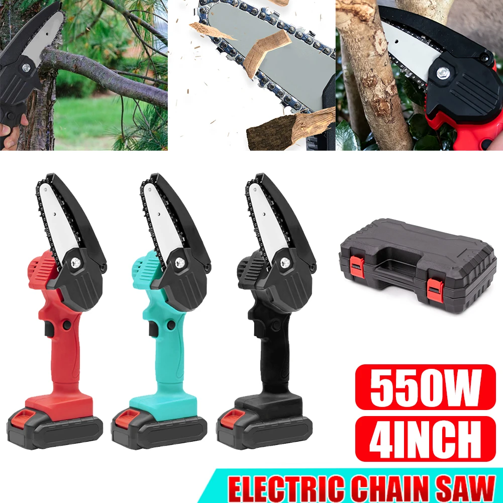 4 Inch Mini Cordless Chainsaw Portable Rechargeable One-Hand Electric Pruning Saw Wood Cutter Garden Pruning Tool Dropshipping
4 Inch Mini Cordless Chainsaw Portable Rechargeable One-Hand Electric Pruning Saw Wood Cutter Garden Pruning Tool Dropshipping