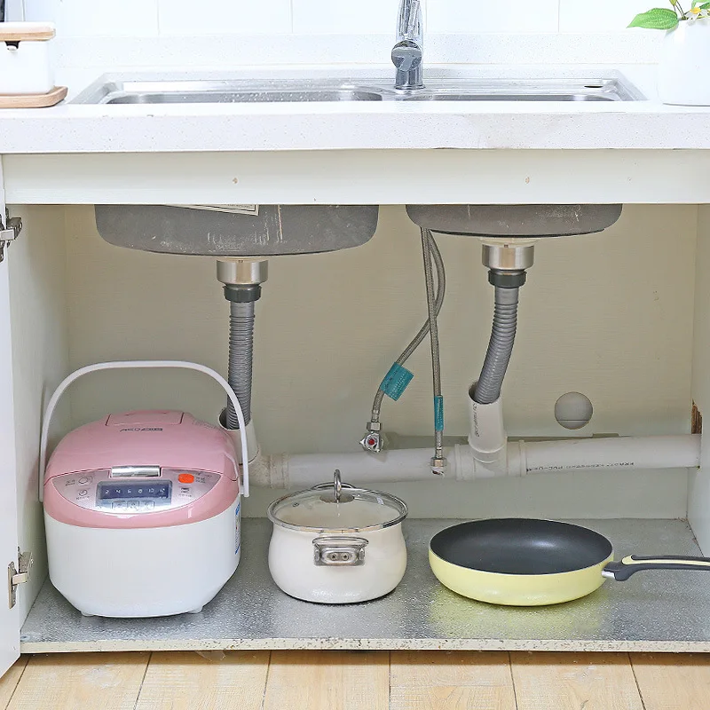 Cabinet Aluminum Foil Tile Oil Proof Stickers Cabinet Stove Mat Drawer Pad Stove Self Paper Kitchen Countertop Wall Stickers
Cabinet Aluminum Foil Tile Oil Proof Stickers Cabinet Stove Mat Drawer Pad Stove Self Paper Kitchen Countertop Wall Stickers