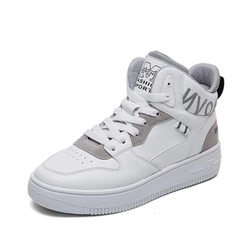 In The Spring of 2021, New High Top Shoes, Women's Sports and Leisure Small White Shoes, Skin Surface Breathable AJ Board Shoes
In The Spring of 2021, New High Top Shoes, Women's Sports and Leisure Small White Shoes, Skin Surface Breathable AJ Board Shoes