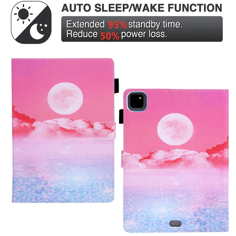 for IPAD PRO 11/IPAD AIR4 10.9 Protective Cover Flip Cover with Card Slot Bracket Leather Protective Shell Red Moon
for IPAD PRO 11/IPAD AIR4 10.9 Protective Cover Flip Cover with Card Slot Bracket Leather Protective Shell Red Moon