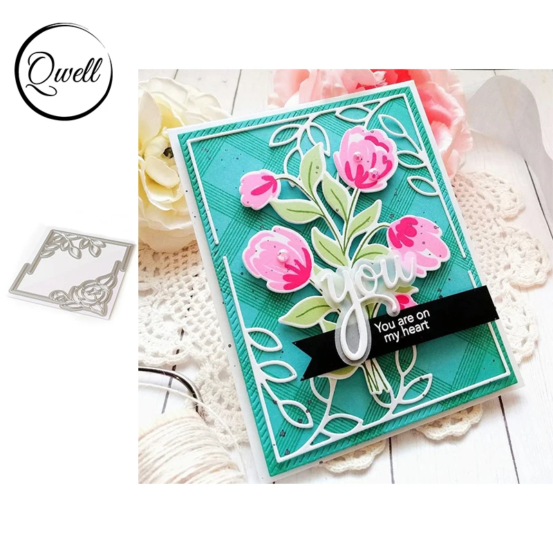 QWELL Flower Edge Frame Metal Cutting Dies for Scrapbooking and Card Making Paper Embossing Craft New 2020 Die Cuts
QWELL Flower Edge Frame Metal Cutting Dies for Scrapbooking and Card Making Paper Embossing Craft New 2020 Die Cuts