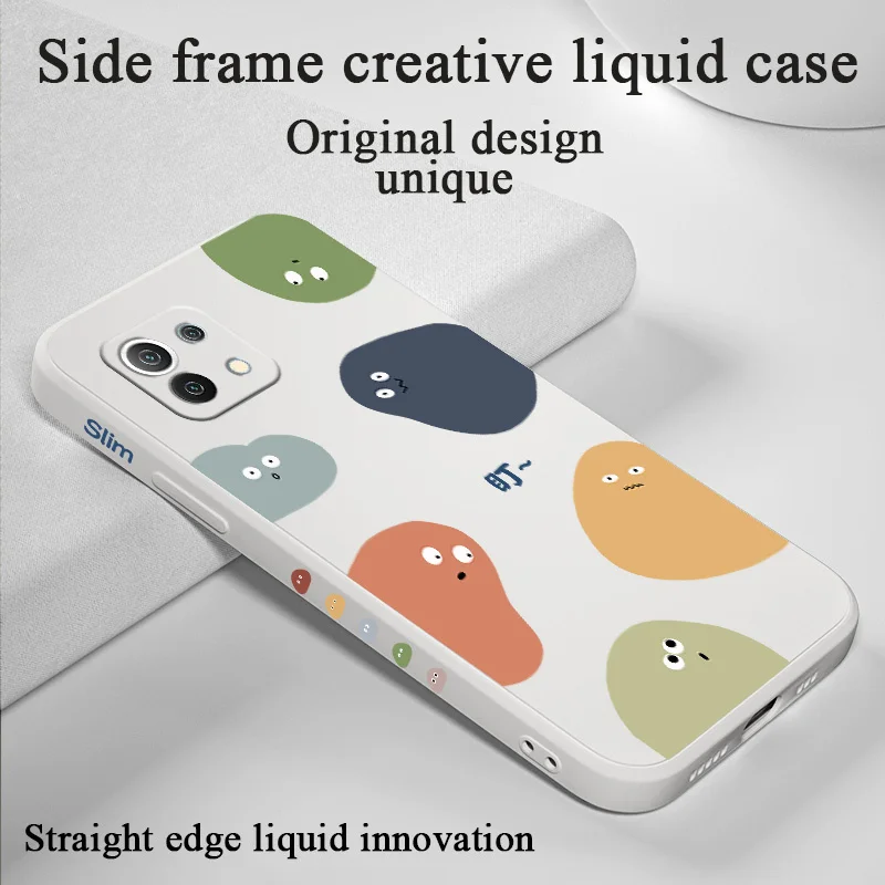 Simple Cartoon Monster Phone Case For Xiaomi Mi 11 10T 10T Pro 10 S lite Ultra 9T 9 8 Note 10 Pro Poco F3 F2pro X2 Cover
Simple Cartoon Monster Phone Case For Xiaomi Mi 11 10T 10T Pro 10 S lite Ultra 9T 9 8 Note 10 Pro Poco F3 F2pro X2 Cover