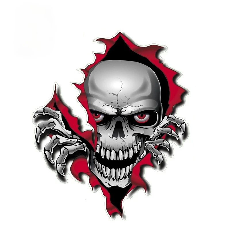 Evil Skull Tear Vinyl Car Stickers 3D Styling Auto Motorcycle Funny Decals Accessories 13cm X 11cm
Evil Skull Tear Vinyl Car Stickers 3D Styling Auto Motorcycle Funny Decals Accessories 13cm X 11cm