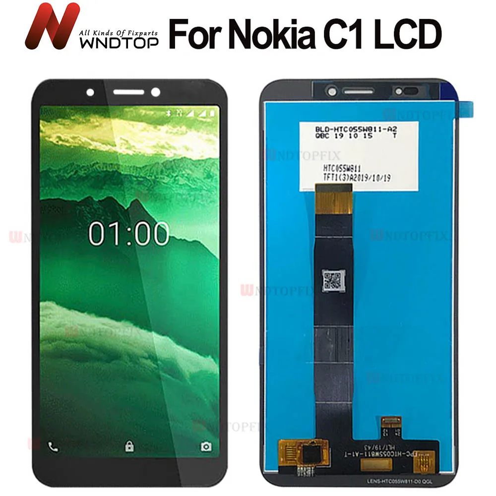 5.45"For Nokia C1 LCD Display Touch Panel Screen Digitizer Assembly Replacement For Nokia C1 TA-1165 LCD Displas
5.45"For Nokia C1 LCD Display Touch Panel Screen Digitizer Assembly Replacement For Nokia C1 TA-1165 LCD Displas