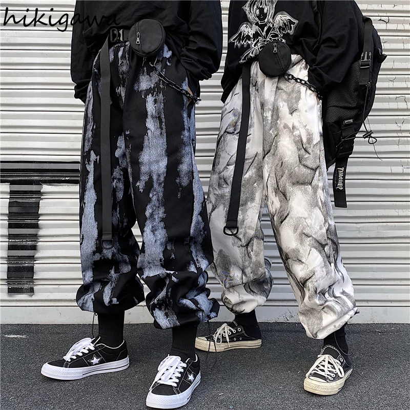 Hikigawa Joggers for Women Korean Harajuku High Street Trousers Loose BF Wide-leg Pants Tie-dye Casual Straight Sweatpants 7z252
Hikigawa Joggers for Women Korean Harajuku High Street Trousers Loose BF Wide-leg Pants Tie-dye Casual Straight Sweatpants 7z252