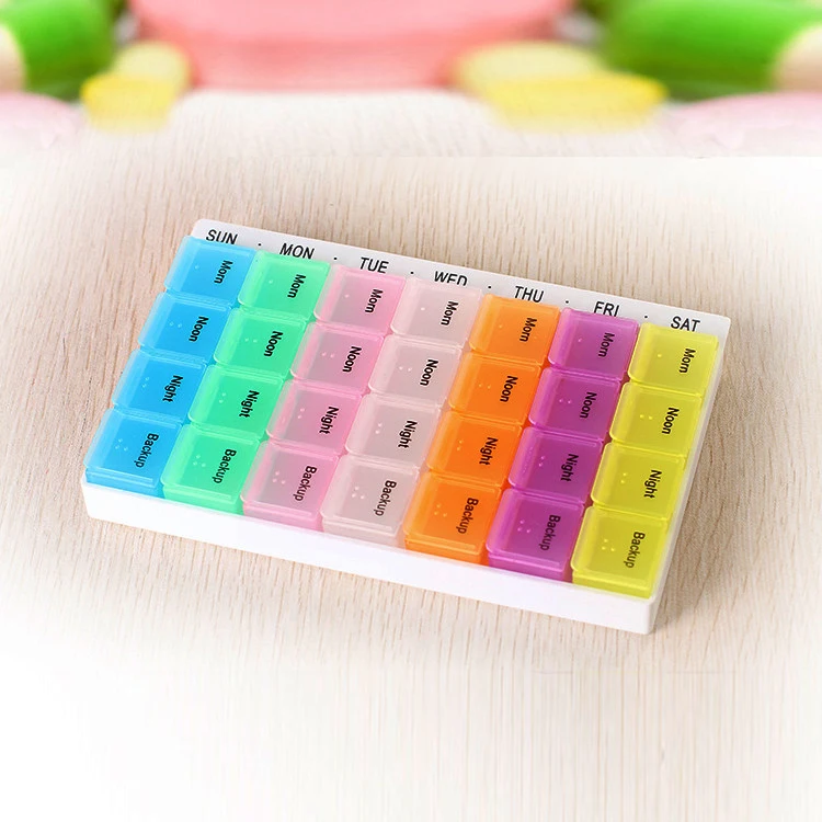 Monthly Pill Organizer 28 Compartments Dispenser Convenient Quick to Take Travel Container Pill Seven Day Storage Box
Monthly Pill Organizer 28 Compartments Dispenser Convenient Quick to Take Travel Container Pill Seven Day Storage Box