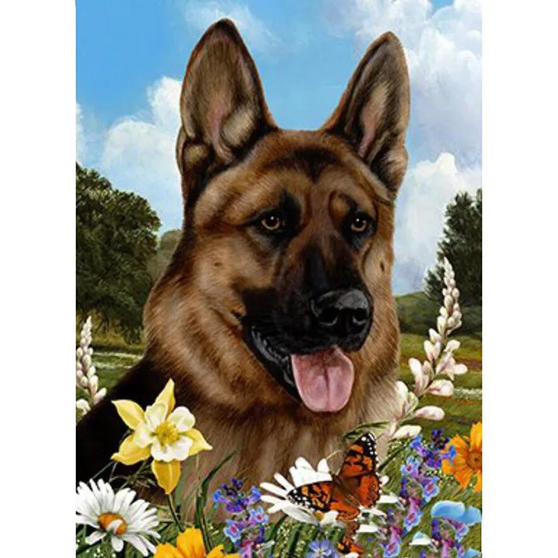 Full Square/Round Drill 5D DIY Diamond Painting "Animal dog flower" 3D Embroidery Cross Stitch 5D Home Decor Gift BY865
Full Square/Round Drill 5D DIY Diamond Painting "Animal dog flower" 3D Embroidery Cross Stitch 5D Home Decor Gift BY865
