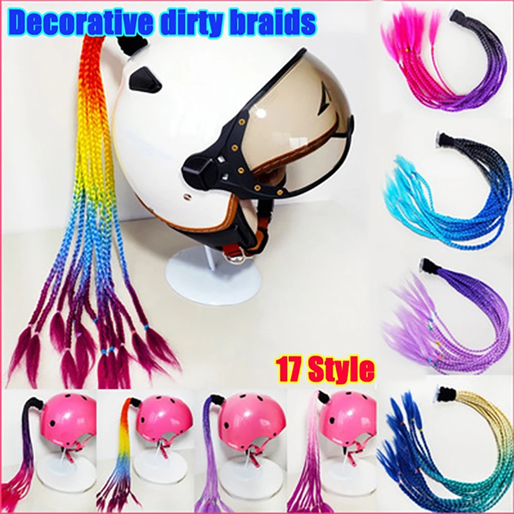Colorful Durable Universal Multicolor DIY Decorative Stickers Outdoor Travel Motorcycle Helmet Helmet Ponytail
Colorful Durable Universal Multicolor DIY Decorative Stickers Outdoor Travel Motorcycle Helmet Helmet Ponytail