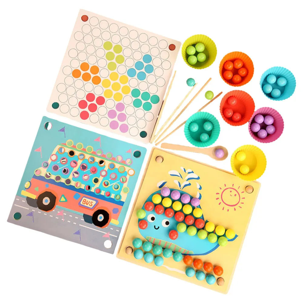 1 Set Kids Clip Bead Wooden Bead Toys Color Sorting Toys Educational Toys
1 Set Kids Clip Bead Wooden Bead Toys Color Sorting Toys Educational Toys