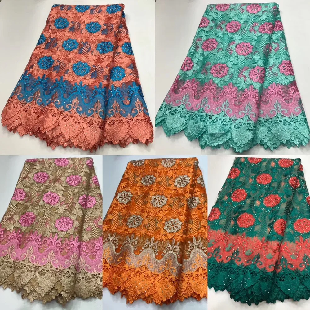 African Lace Fabric High Quality Tulle Lace 2020 Latest Nigerian Lace Fabrics Embroidery with Stone French Lace For Wedding
African Lace Fabric High Quality Tulle Lace 2020 Latest Nigerian Lace Fabrics Embroidery with Stone French Lace For Wedding