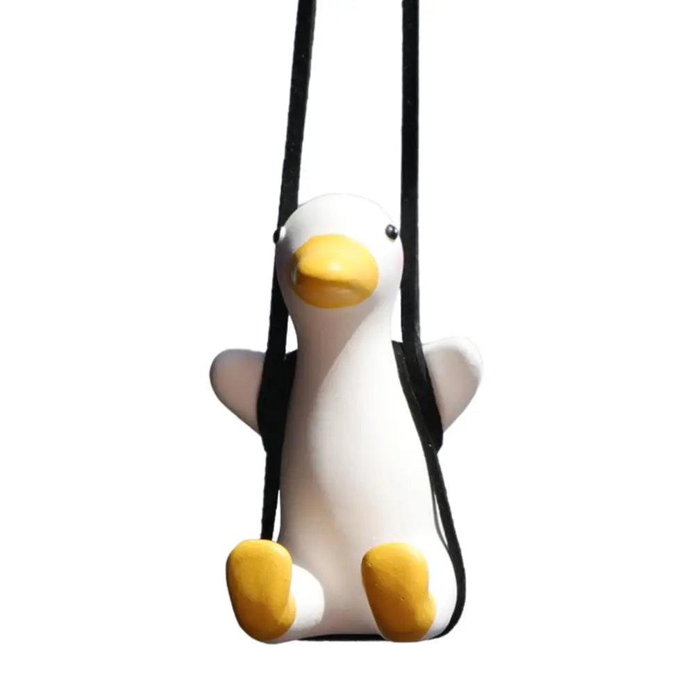 Swinging Duck Car Hangings Ornament Fun Duck Pendant With Cheek Color Cute White Duck For Car Interior Decor Birthday Gift
Swinging Duck Car Hangings Ornament Fun Duck Pendant With Cheek Color Cute White Duck For Car Interior Decor Birthday Gift