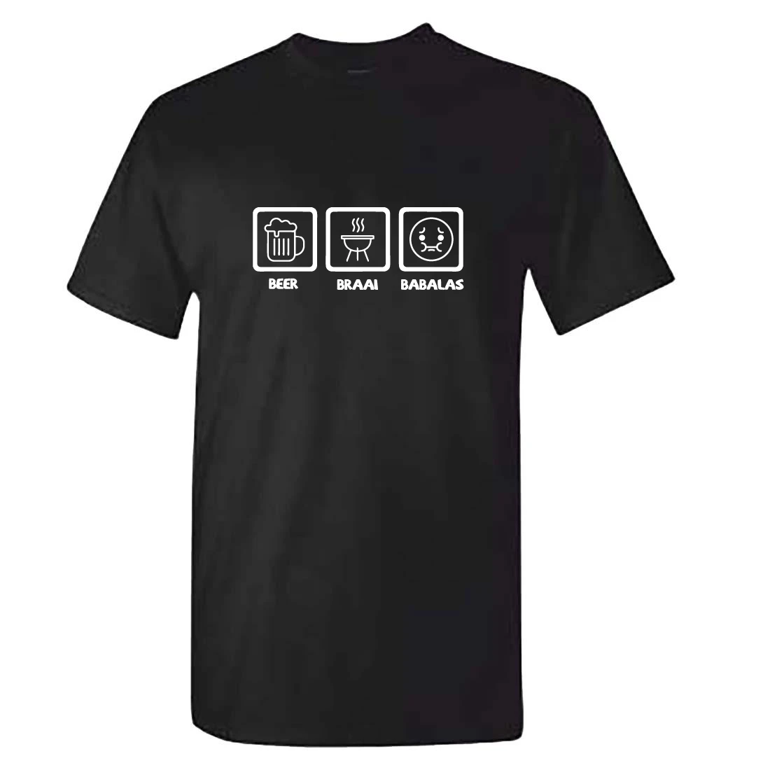 Unisex BEER BRAAI BABALAS TShirt - Mens Funny South African Africa T shirt
Unisex BEER BRAAI BABALAS TShirt - Mens Funny South African Africa T shirt