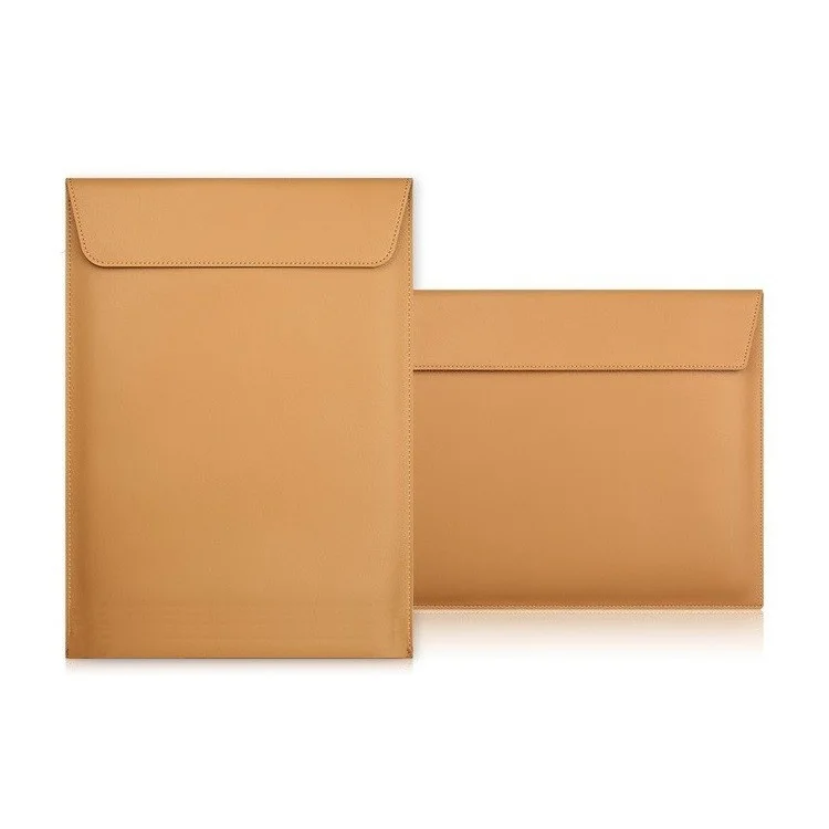 

Envelope PU Leather Laptop Sleeve Cover Bag For Macbook Air Pro Retina 11 12 13 15 Inch Men Women Laptop Notebook Bag Case 2018