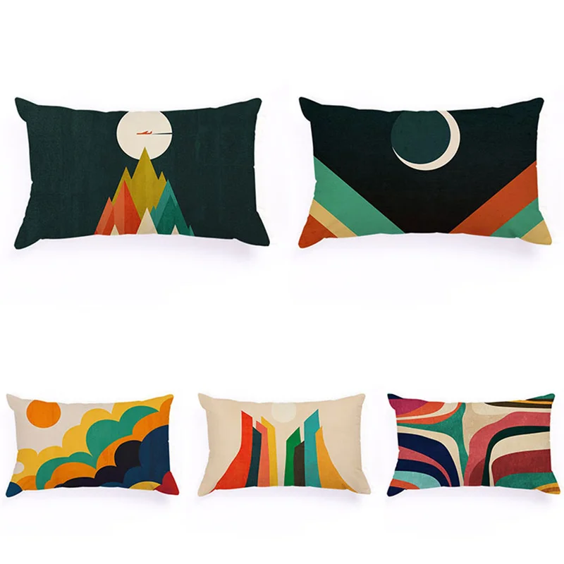 Sun Moon Pattern Cotton Linen Rectangle Cushion Cover Cute Animal Bird Print Throw Pillow cover Home Decor Sofa Bed Car 30*50
Sun Moon Pattern Cotton Linen Rectangle Cushion Cover Cute Animal Bird Print Throw Pillow cover Home Decor Sofa Bed Car 30*50