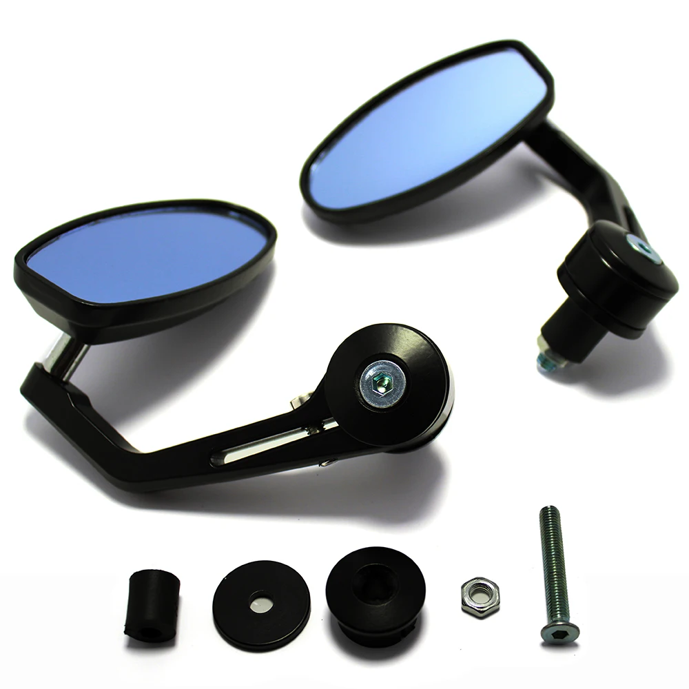 1Pair Motorcycle 7/8" Handle Bar End Rearview Side Mirrors Fit for Honda for Yamaha FOR Street bike Sports bikes CB1000R
1Pair Motorcycle 7/8" Handle Bar End Rearview Side Mirrors Fit for Honda for Yamaha FOR Street bike Sports bikes CB1000R