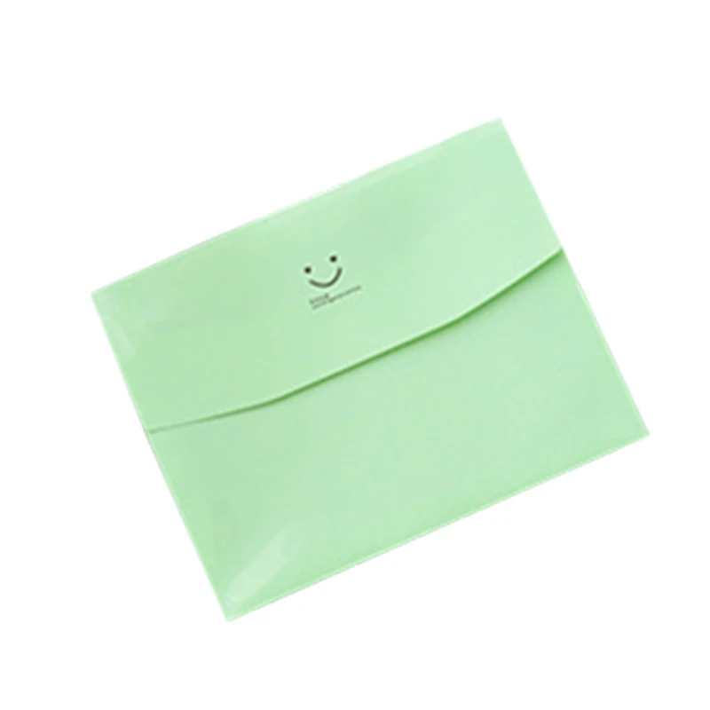 1 Piece Smile Face File Folder A4 High-Grade PVC Folder Lock Button Design Large Capacity Envelope Office Document Bag
1 Piece Smile Face File Folder A4 High-Grade PVC Folder Lock Button Design Large Capacity Envelope Office Document Bag