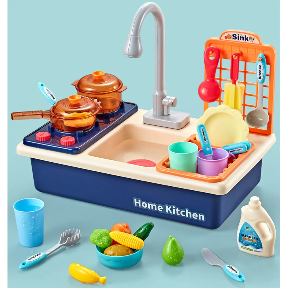 1 Set Washing-up Toys Kit Kitchen Sink Pretend Electric Water Dishwasher with Battery for Kids (Old Pattern
1 Set Washing-up Toys Kit Kitchen Sink Pretend Electric Water Dishwasher with Battery for Kids (Old Pattern
