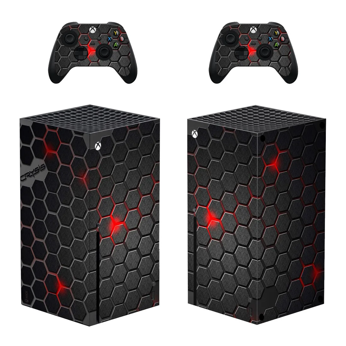 

Cube Style Xbox Series X Skin Sticker for Console & 2 Controllers Decal Vinyl Protective Skins Style 1