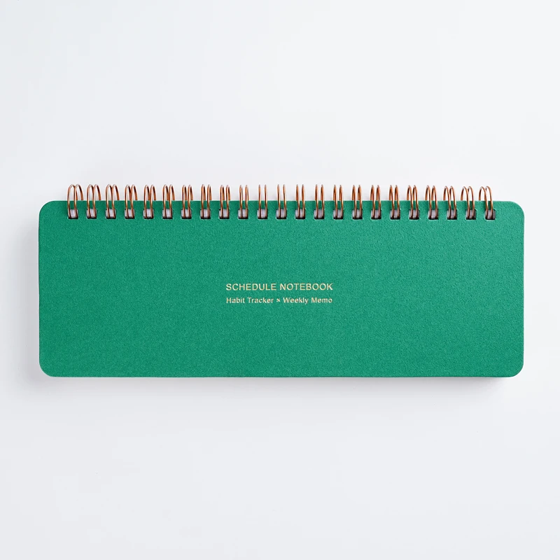 Weekly planner and habit tracker together notebook desk coil book desk sets agenda for students business use can stand
Weekly planner and habit tracker together notebook desk coil book desk sets agenda for students business use can stand