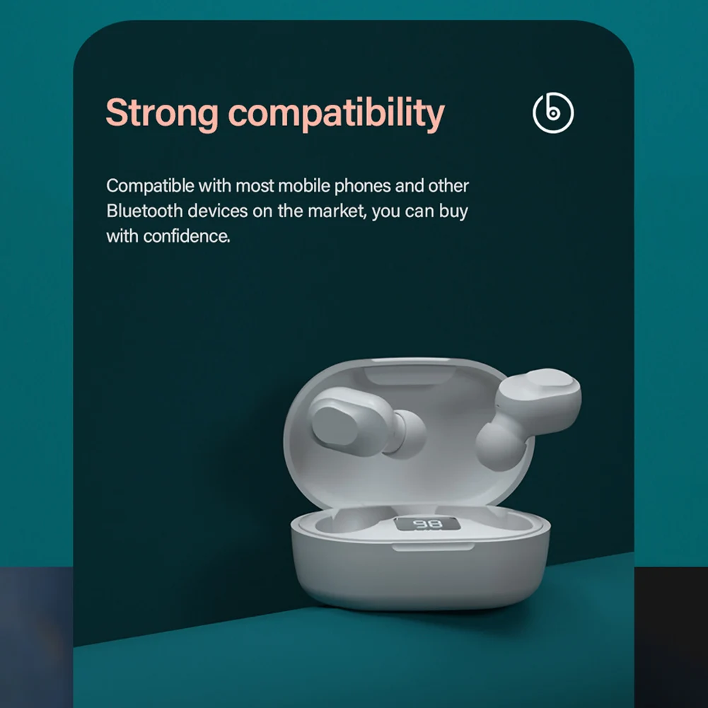 XT91 TWS Earphone Wireless Bluetooth Headphones AI Control Gaming Headset Stereo bass With Mic Noise Reduction
XT91 TWS Earphone Wireless Bluetooth Headphones AI Control Gaming Headset Stereo bass With Mic Noise Reduction