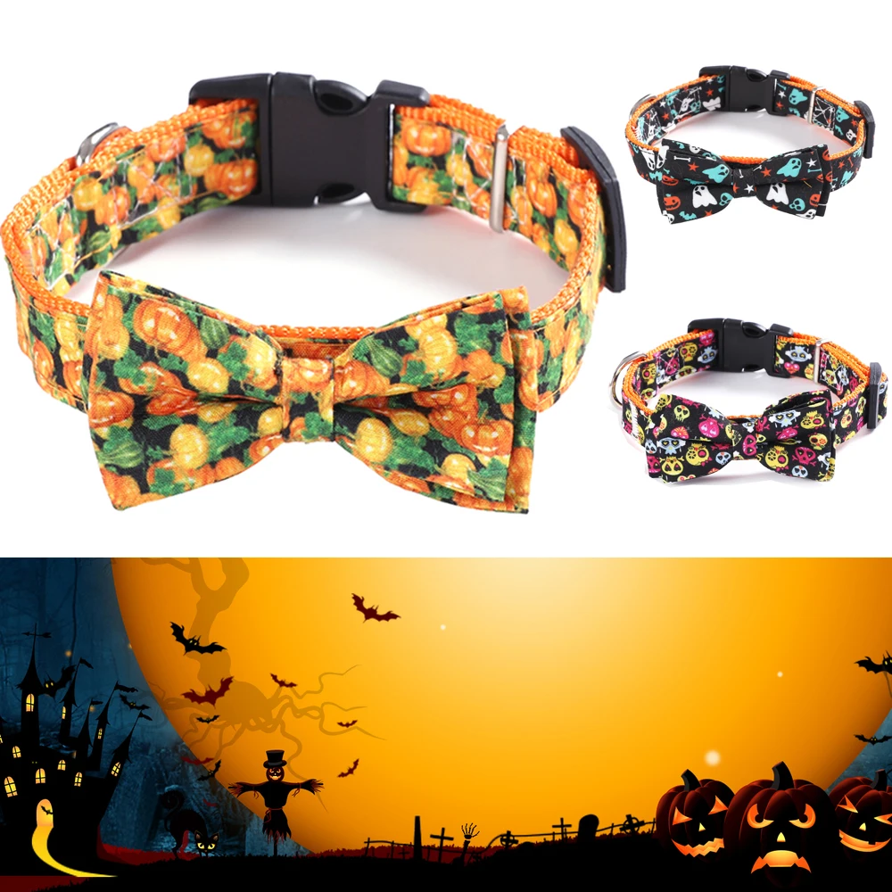 Ошейники для кошек на Хэллоуин с призраком в виде тыквы галстук-бабочка для кота ошейник для котят ожерелье для кошек пояс для кошки ошейник...
Ошейники для кошек на Хэллоуин с призраком в виде тыквы галстук-бабочка для кота ошейник для котят ожерелье для кошек пояс для кошки ошейник...