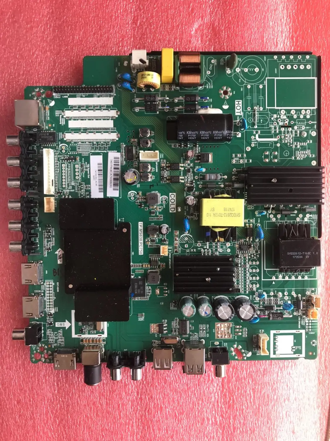 Оригинальный LED-43B560P LED48B370 50B560P материнская плата тп. MS638.PC758 экран
Оригинальный LED-43B560P LED48B370 50B560P материнская плата тп. MS638.PC758 экран