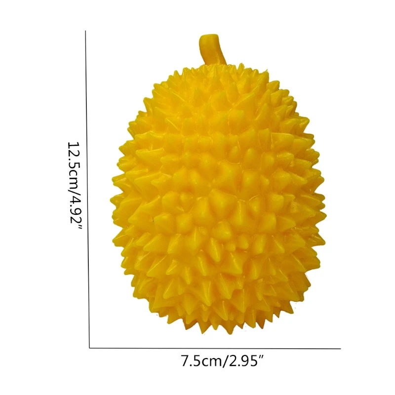 1Set Squeeze Fruit Durian Fidget Miniature Novelty Realistic Durian Prank Trick Toy with Memory Bounce Anti-Anxiety Toy
1Set Squeeze Fruit Durian Fidget Miniature Novelty Realistic Durian Prank Trick Toy with Memory Bounce Anti-Anxiety Toy