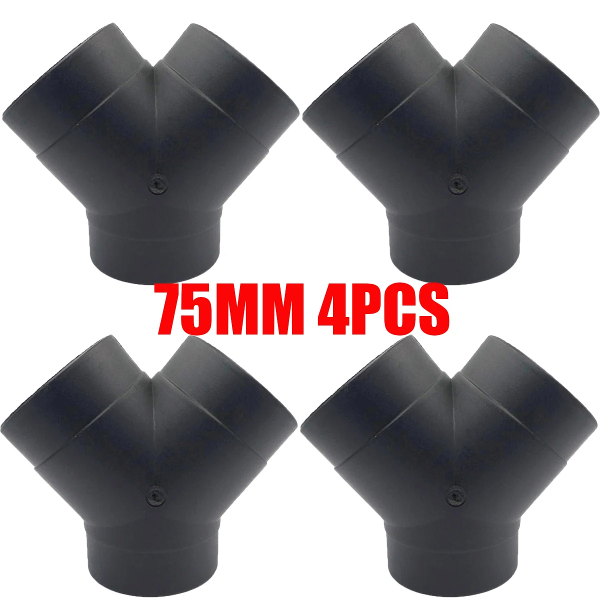 4pcs Air Vent Outlet Car Parking Heater Ducting 75mm Y Piece Elbow Bend Pipe Exhaust Connector For Webasto Eberspaecher Diesel
4pcs Air Vent Outlet Car Parking Heater Ducting 75mm Y Piece Elbow Bend Pipe Exhaust Connector For Webasto Eberspaecher Diesel