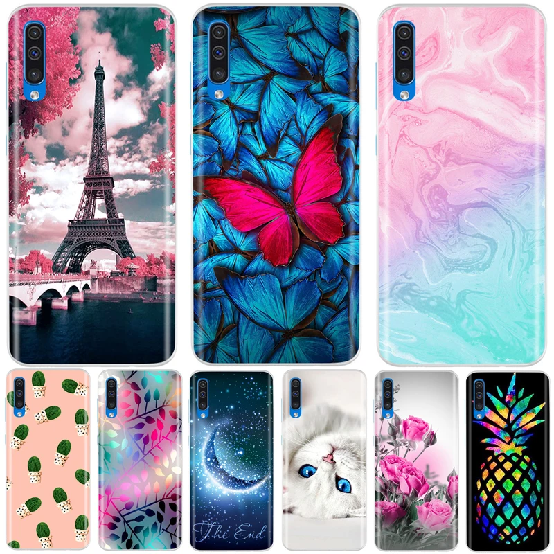 Чехол для Samsung A50, мягкий модный чехол из ТПУ, чехол-накладка для Samsung Galaxy A50, A 50, 2019, A505, A505F, модные чехлы для телефонов
Чехол для Samsung A50, мягкий модный чехол из ТПУ, чехол-накладка для Samsung Galaxy A50, A 50, 2019, A505, A505F, модные чехлы для телефонов