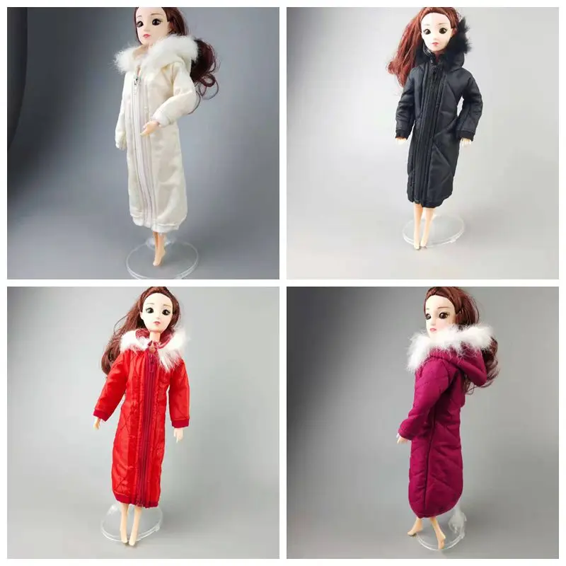 Cosplay 1/6 BJD Doll Clothes Fashion Long Winter Jacket for Barbie Clothes Parka Coat For 11.5" Dolls Accessories Toys Girl Gift
Cosplay 1/6 BJD Doll Clothes Fashion Long Winter Jacket for Barbie Clothes Parka Coat For 11.5" Dolls Accessories Toys Girl Gift