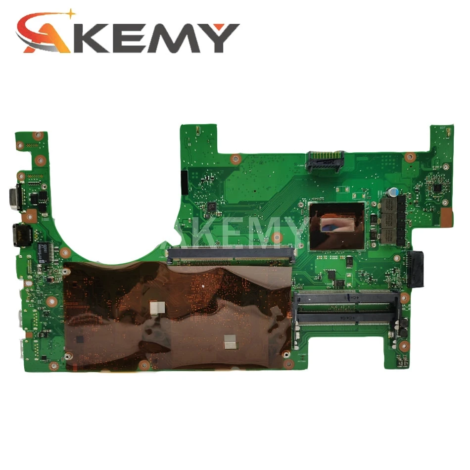 Akemy G750JZA I7 4710HQ Процессор Материнская плата Asus G750JZ G750J ноутбука 100% тестирование