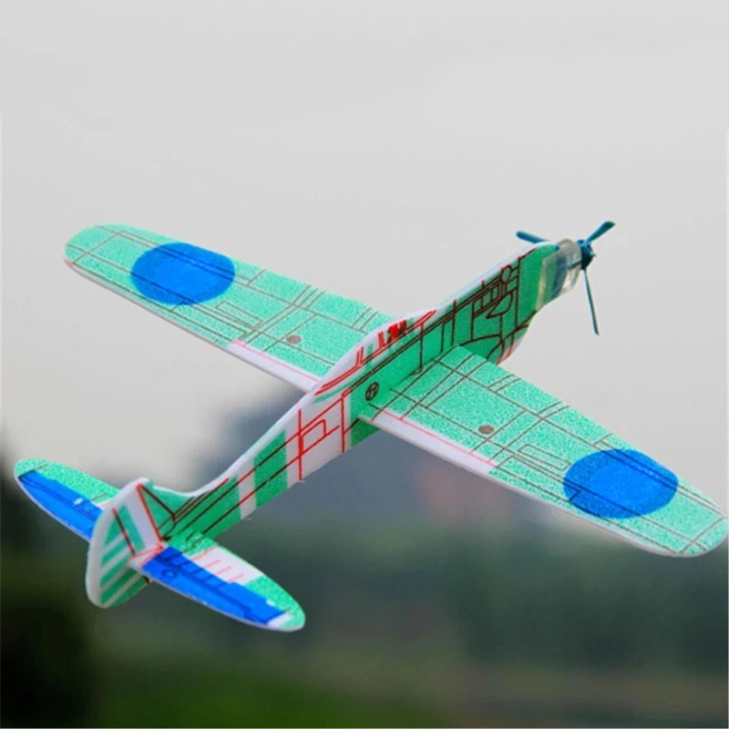 DIY Hand Throw Flying Glider Planes Toys Foam Aeroplane Model Fillers Flying Glider Plane Toys Game Random
DIY Hand Throw Flying Glider Planes Toys Foam Aeroplane Model Fillers Flying Glider Plane Toys Game Random