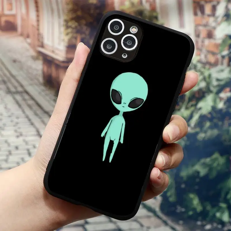 Aesthetics Cute Cartoon Alien Phone Case for iPhone 11 12 mini pro XS MAX 8 7 6 6S Plus X 5S SE 2020 XR 
Aesthetics Cute Cartoon Alien Phone Case for iPhone 11 12 mini pro XS MAX 8 7 6 6S Plus X 5S SE 2020 XR