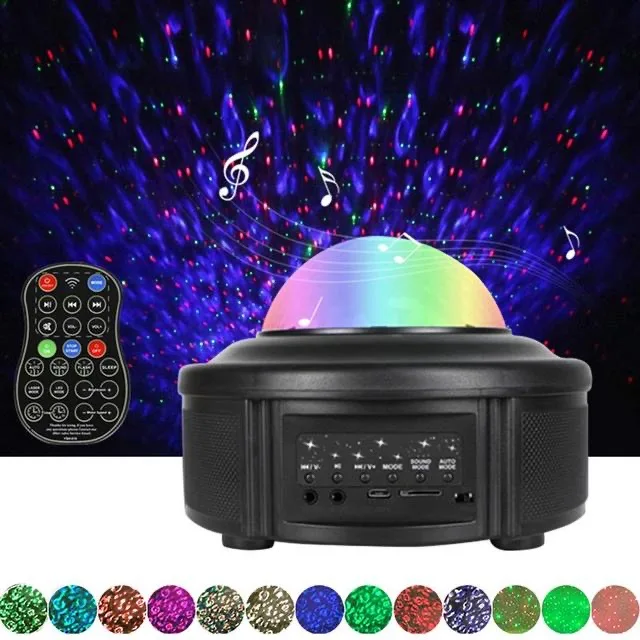 LED Star Galaxy Projector Ocean Wave Night Light Music Player Remote Rotating Starry Sky Porjector Decoration Bedroom Lamp Gifts
LED Star Galaxy Projector Ocean Wave Night Light Music Player Remote Rotating Starry Sky Porjector Decoration Bedroom Lamp Gifts