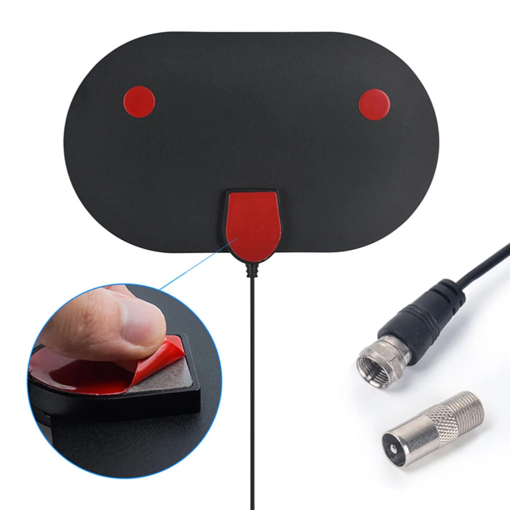 1080P TV Antenna with Amplifier 50 Miles Long Range TV Aerial for Home Office 
1080P TV Antenna with Amplifier 50 Miles Long Range TV Aerial for Home Office