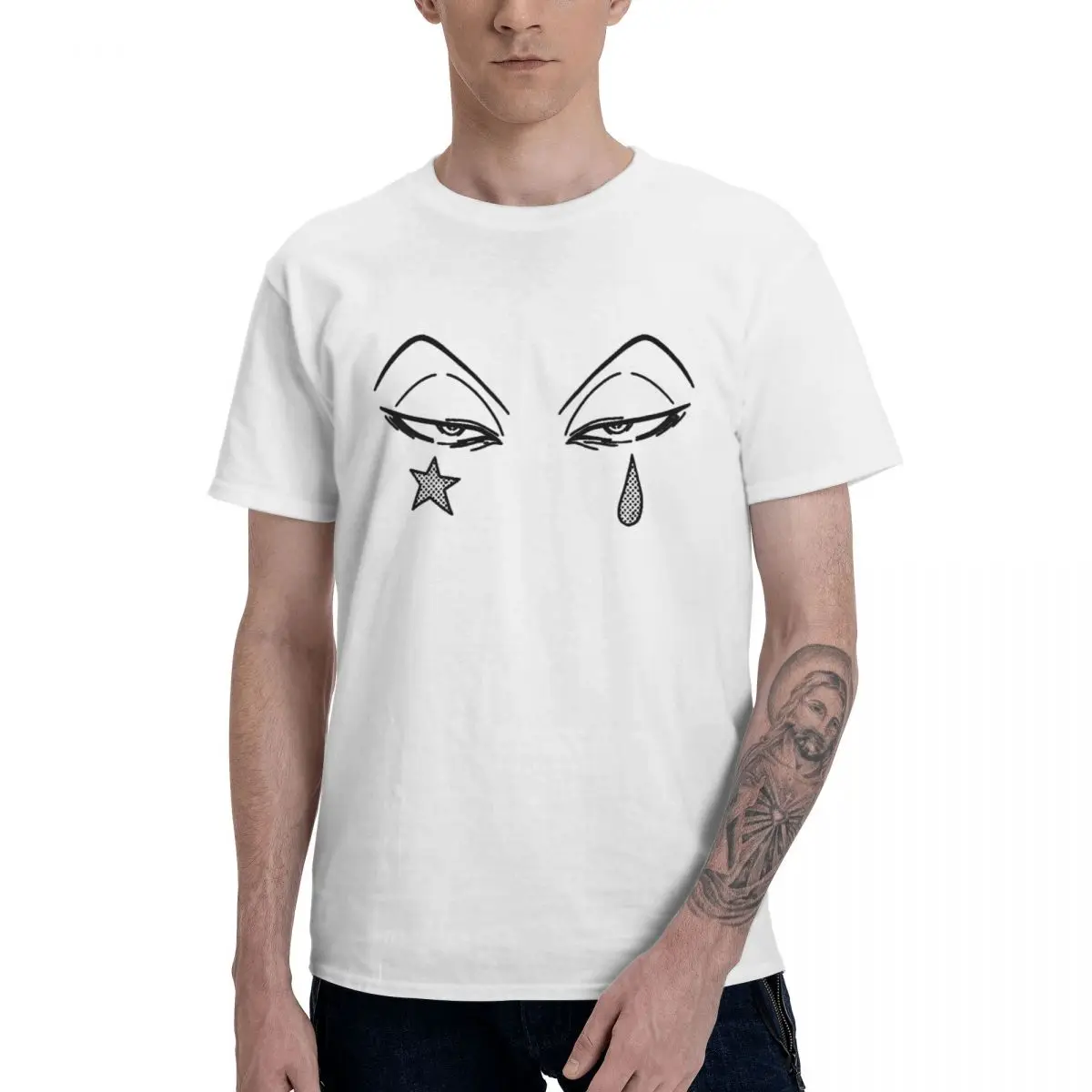 Anime Hisoka Eyes Aesthetic Clothes Men's Basic Short Sleeve T-Shirt Graphic Funny Tops
Anime Hisoka Eyes Aesthetic Clothes Men's Basic Short Sleeve T-Shirt Graphic Funny Tops