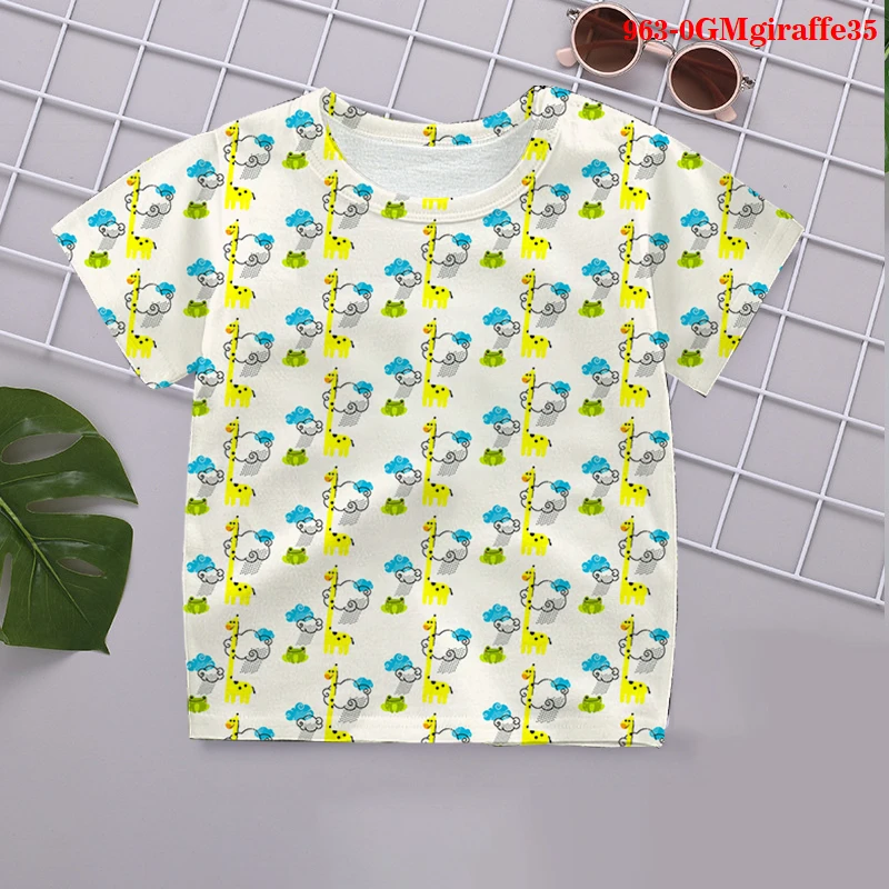 giraffe Fashion 3D Printed T Shirt Summer Style funny tshirtd Children Short Sleeve baby Boy tops girl Kids Casual Top Tees
giraffe Fashion 3D Printed T Shirt Summer Style funny tshirtd Children Short Sleeve baby Boy tops girl Kids Casual Top Tees