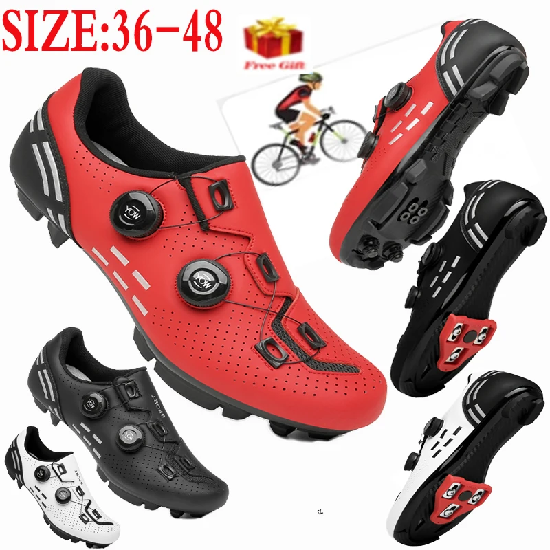 Special cycling shoes for triathlon, the latest couple outdoor mountain road double-turn buckle cycling shoes casual shoes
Special cycling shoes for triathlon, the latest couple outdoor mountain road double-turn buckle cycling shoes casual shoes