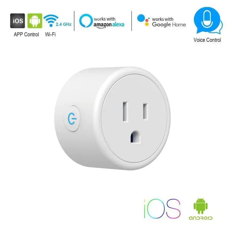 WIFI Smart Plug Socket Professional Wireless US Socket Smart Home Power Socket Remote Control Socket For Alexa Google Home
WIFI Smart Plug Socket Professional Wireless US Socket Smart Home Power Socket Remote Control Socket For Alexa Google Home