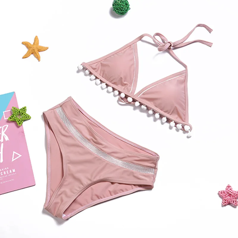 Женское бикини, сексуальный купальник для женщин, однотонное бикини с принтом и высокой талией, пляжная одежда, женский сексуальный купальн... 
Женское бикини, сексуальный купальник для женщин, однотонное бикини с принтом и высокой талией, пляжная одежда, женский сексуальный купальн...