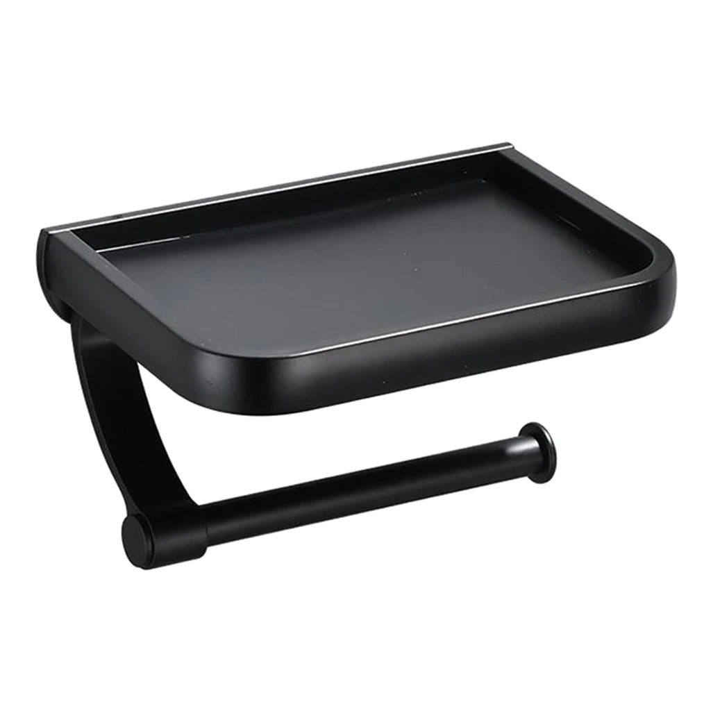 Toilet Paper Holder with Phone Shelf Toilet Roll Holder Bathroom Hardware with Mounting Screws, Screw Mount
Toilet Paper Holder with Phone Shelf Toilet Roll Holder Bathroom Hardware with Mounting Screws, Screw Mount