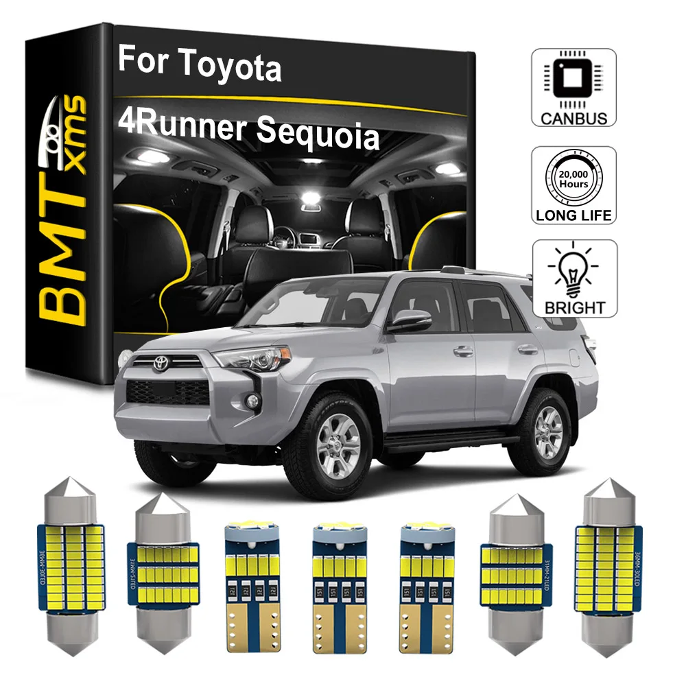 LED Interior Light For Toyota 4Runner Sequoia N120 N130 N18 N210 N28 1998 2000 2001 2002 2003 2004 2005 2006 2007 2008 2011 2021
LED Interior Light For Toyota 4Runner Sequoia N120 N130 N18 N210 N28 1998 2000 2001 2002 2003 2004 2005 2006 2007 2008 2011 2021
