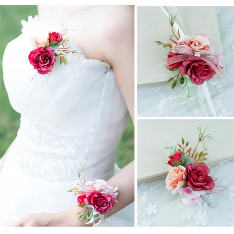 Wedding Bride Groom Wrist Flower Corsage Wedding Bridesmaid Sister Hand Flowers Wedding Photography Props Party Decoration Mori
Wedding Bride Groom Wrist Flower Corsage Wedding Bridesmaid Sister Hand Flowers Wedding Photography Props Party Decoration Mori