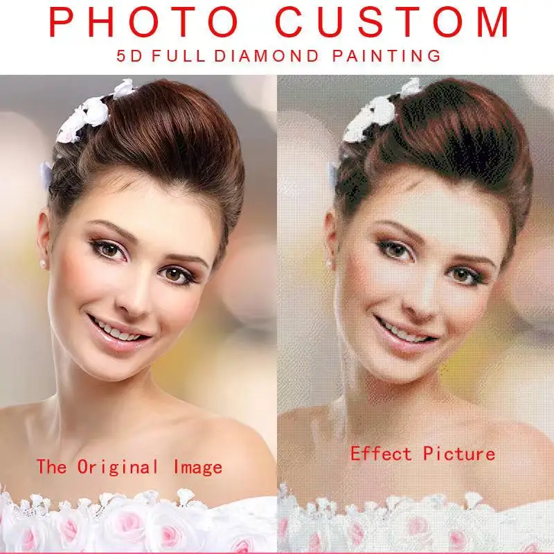 HOMFUN Photo Custom Diamond Painting 5D DIY Picture of Rhinestones Diamond Embroidery 3D Cross Stitch Home Wedding Decoration
HOMFUN Photo Custom Diamond Painting 5D DIY Picture of Rhinestones Diamond Embroidery 3D Cross Stitch Home Wedding Decoration