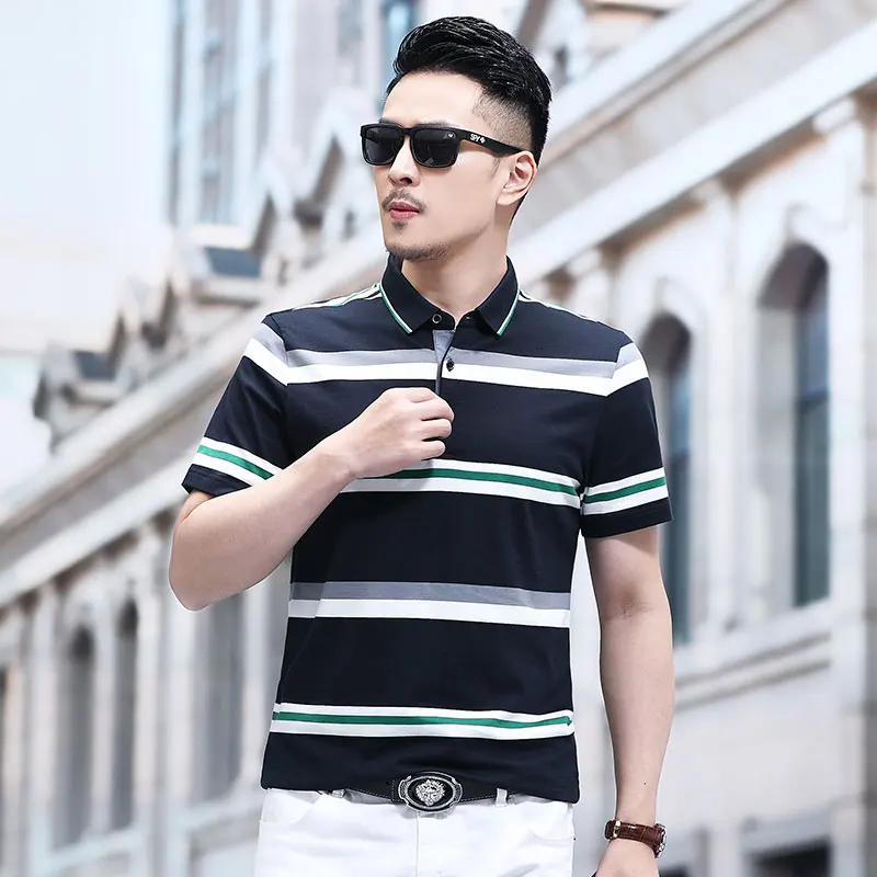 2021 Summer Men's Lapel Polo Shirt Short Sleeve Slim Short Sleeve Summer Fashion Casual Wear Men's Breathable Top
2021 Summer Men's Lapel Polo Shirt Short Sleeve Slim Short Sleeve Summer Fashion Casual Wear Men's Breathable Top