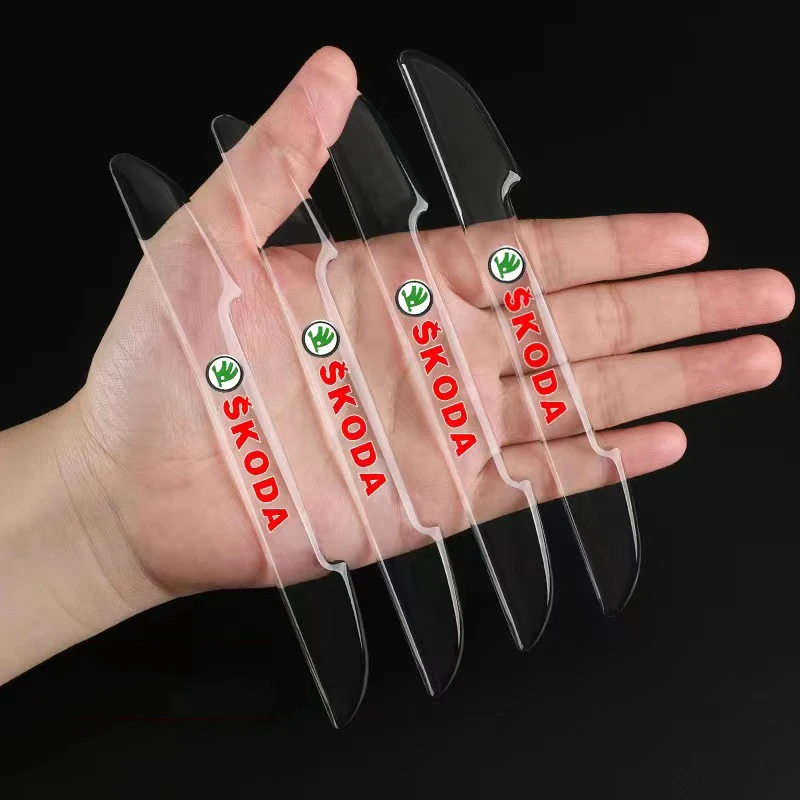 4PCS Car Transparent Anti-collision Strip For Skoda Yeti Roomster Octavia Rapid Fabia Superb Scala Kamiq Auto Protection Sticker
4PCS Car Transparent Anti-collision Strip For Skoda Yeti Roomster Octavia Rapid Fabia Superb Scala Kamiq Auto Protection Sticker