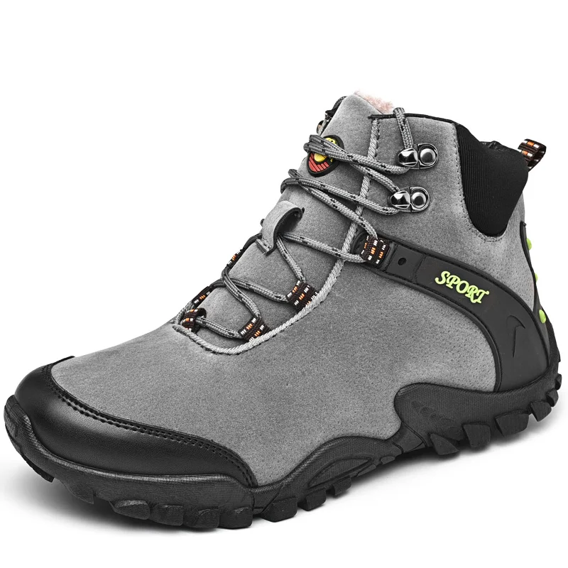 New Winter Snow Boots Men Casual Cow Split Leather Shoes Motorcycle Comfortable Flat Men Boots Lace-up Shoes Male Ankle Boots 
New Winter Snow Boots Men Casual Cow Split Leather Shoes Motorcycle Comfortable Flat Men Boots Lace-up Shoes Male Ankle Boots