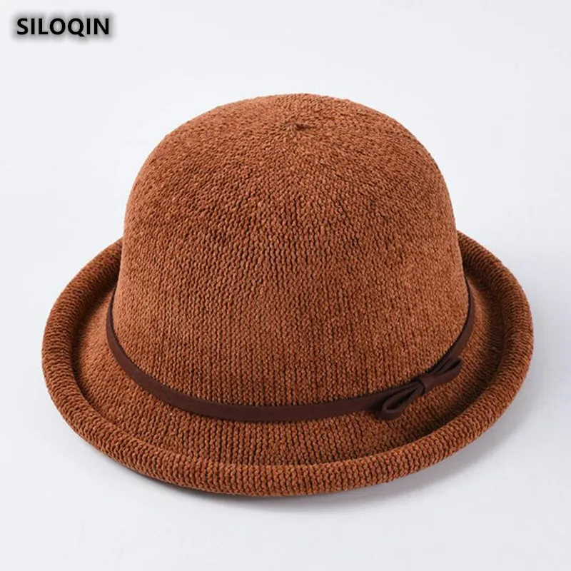 SILOQIN Панама женская шапка осень новые модные шляпы для женщин Элегантные благородные модные украшения с бантом брендовая Панама шляпа
SILOQIN Панама женская шапка осень новые модные шляпы для женщин Элегантные благородные модные украшения с бантом брендовая Панама шляпа