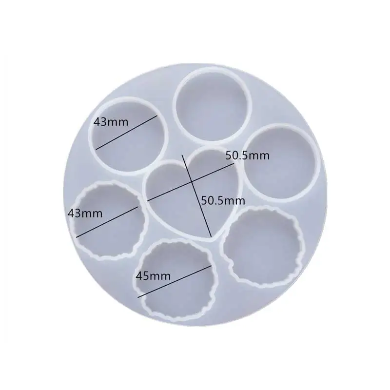 Silicone Molds for Epoxy Resin Form for Candles Mobile Phone Holder Irregular Marble Round DIY Crafts Supplies 155*7mm 1pc
Silicone Molds for Epoxy Resin Form for Candles Mobile Phone Holder Irregular Marble Round DIY Crafts Supplies 155*7mm 1pc